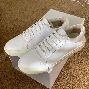 Brand New Italic Cadence Leather Sneakers Women’s Size 8 White